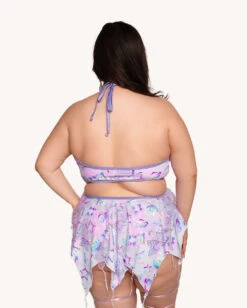 Rolita Couture X IHR Cosmic Chrome Pixie Baby Doll Dress -I Hear Raves 04.24.25Kaylee Milan DCRaver0013