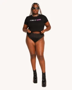 I Like It Hard Cropped Tee -I Hear Raves 07.09.25Meg Syanne Jonathan2821 1