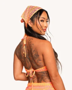 Sunkissed Top With Head Scarf -I Hear Raves 07.09.25Meg Syanne Jonathan4502