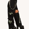 Sunflowerraver X IHR Get Bent Wide Leg Detachable Leg Pants