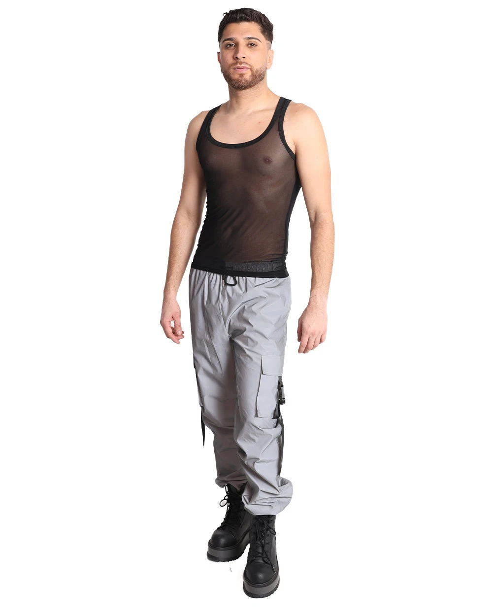 Unisex Mastermind Men's Mesh Tank 5 Unisex Mastermind Men's Mesh Tank - Image 3