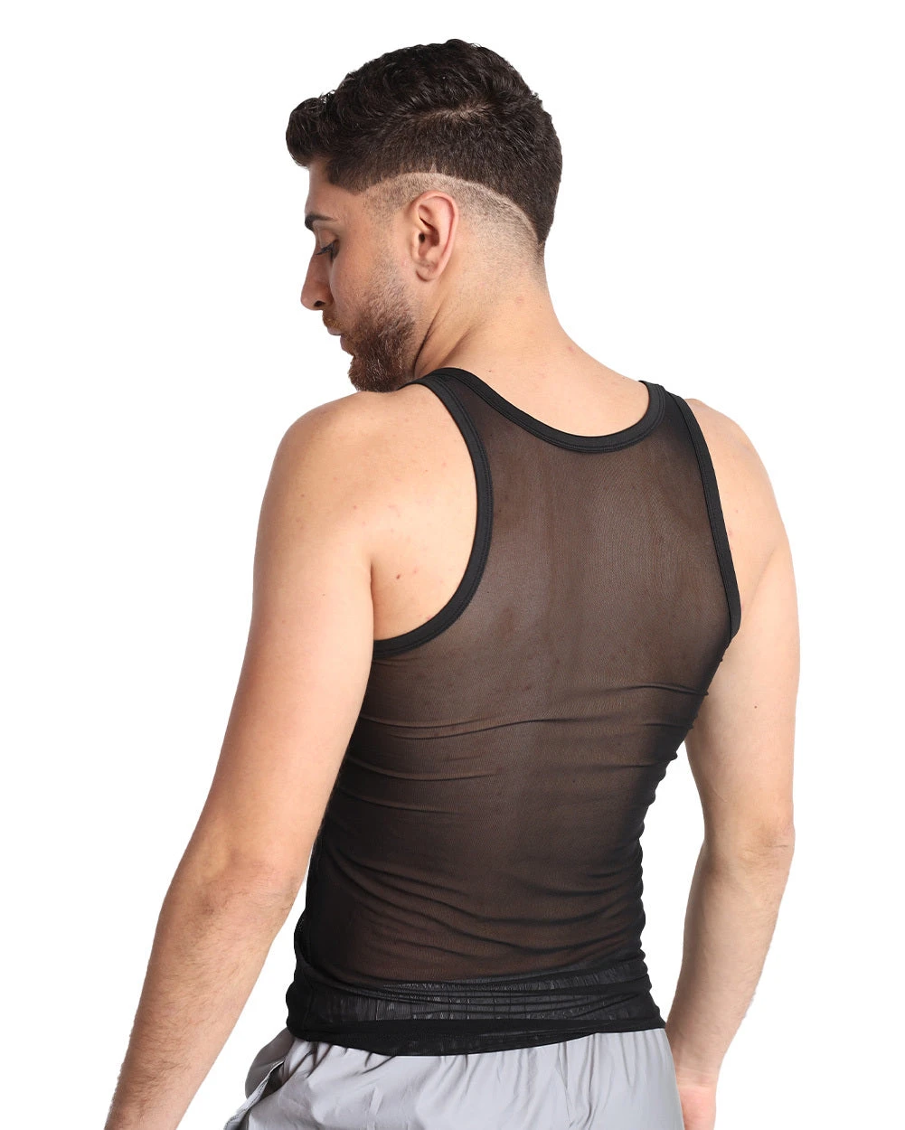 Unisex Mastermind Men's Mesh Tank 6 Unisex Mastermind Men's Mesh Tank - Image 4