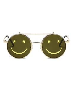 303 Vibes Smiley Sunglasses -I Hear Raves 303 Vibes Smiley Sunglass Mock1