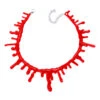Dead To Me Dripping Blood Necklace