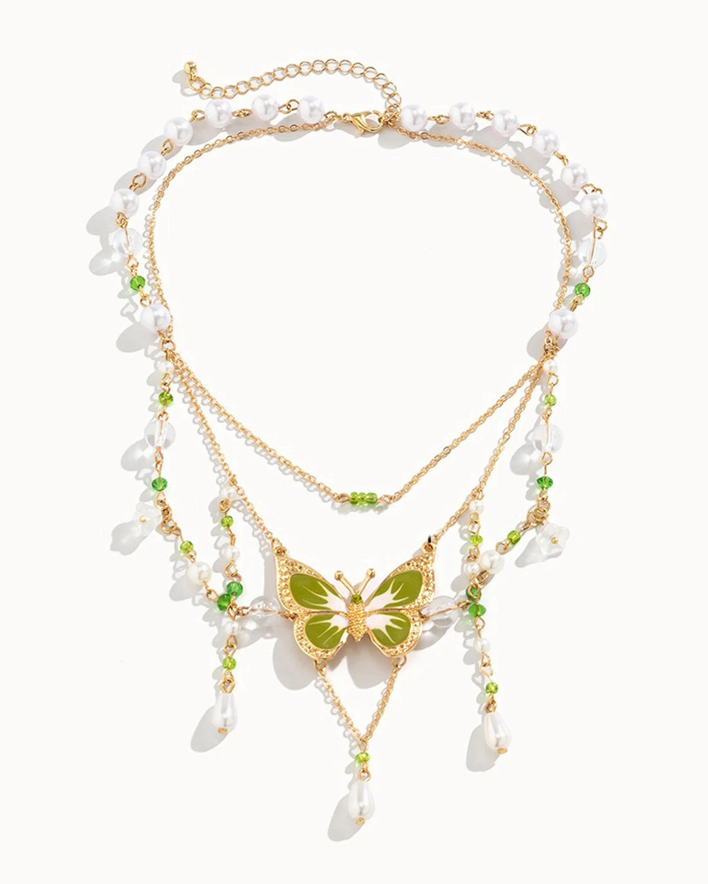 Butterfly Landing Necklace 4 Butterfly Landing Necklace - Image 2