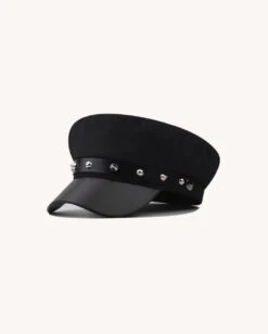 Outlaw Studded Biker Hat -I Hear Raves 685334625 whatsapp image 2024 11 28 at 00 48 24 f4c0c133 1