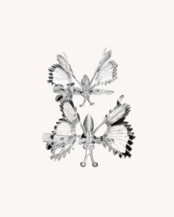 Clear Skies Butterfly Pair Hair Clips