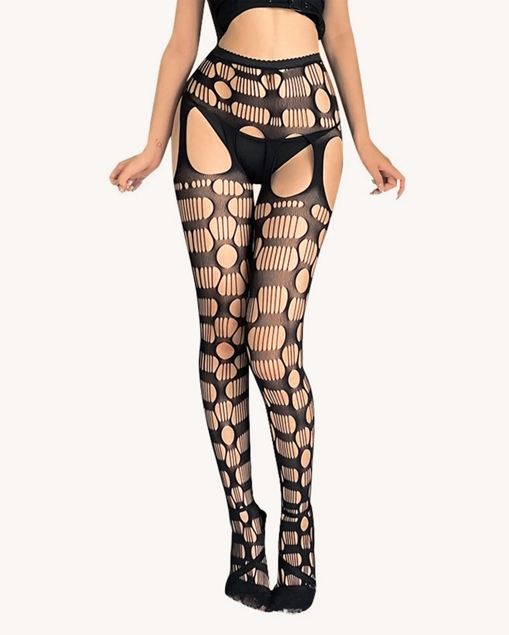 No Competition Suspender Thigh Highs 3 No Competition Suspender Thigh Highs