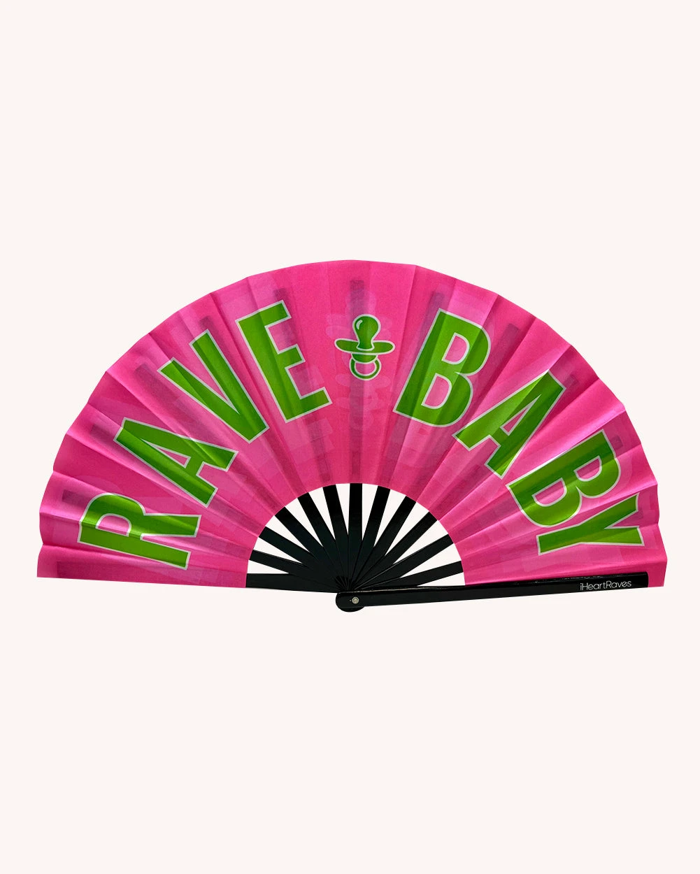 Rave Baby UV Reactive Hand Fan 4 Rave Baby UV Reactive Hand Fan - Image 2