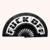 Fuck Off UV Reactive Hand Fan -I Hear Raves 696937724 1 6