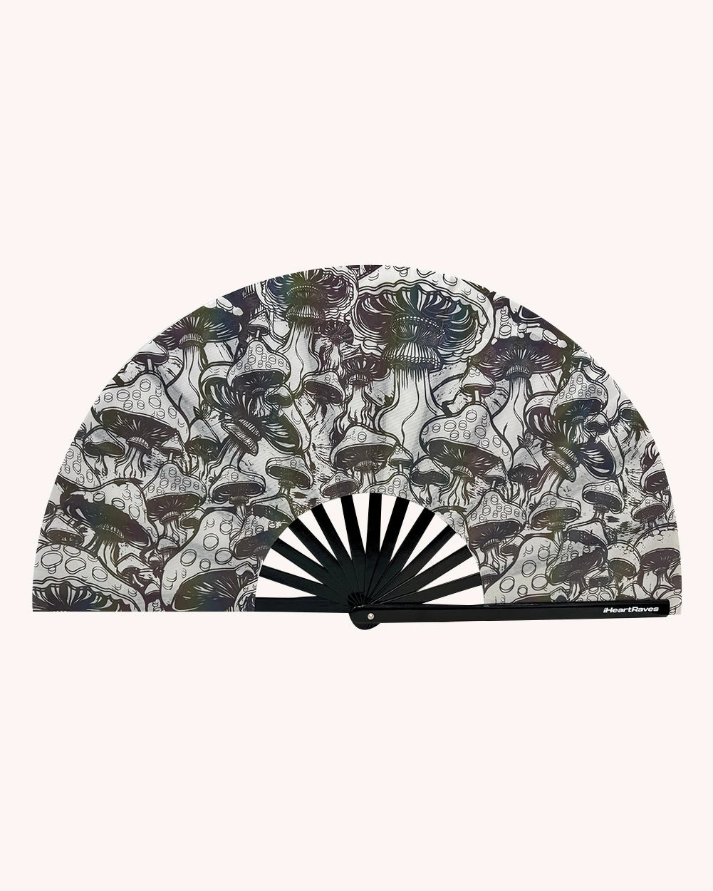 Secret Life Of Mushroom Rainbow Reflective Hand Fan 4 Secret Life Of Mushroom Rainbow Reflective Hand Fan - Image 2