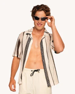 Bass Tribe Short Sleeve Button Up