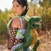 Jurassic Jive Dino Plush Backpack -I Hear Raves 8.5LostLands0146