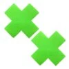 Neva Nude Neon Cross Pasties 2 Neva Nude Neon Cross Pasties -I Hear Raves AFR XF NS 1