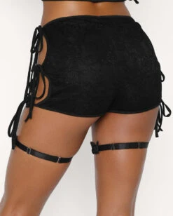 Make Up Or Break Up Lace Shorts 9 Make Up Or Break Up Lace Shorts -I Hear Raves All My Loving Lace Shorts Back