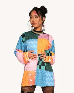 Anime Club Patchwork Jersey