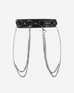 Bass Locked Chain Harness Belt -I Hear Raves BassLockedChainBelt
