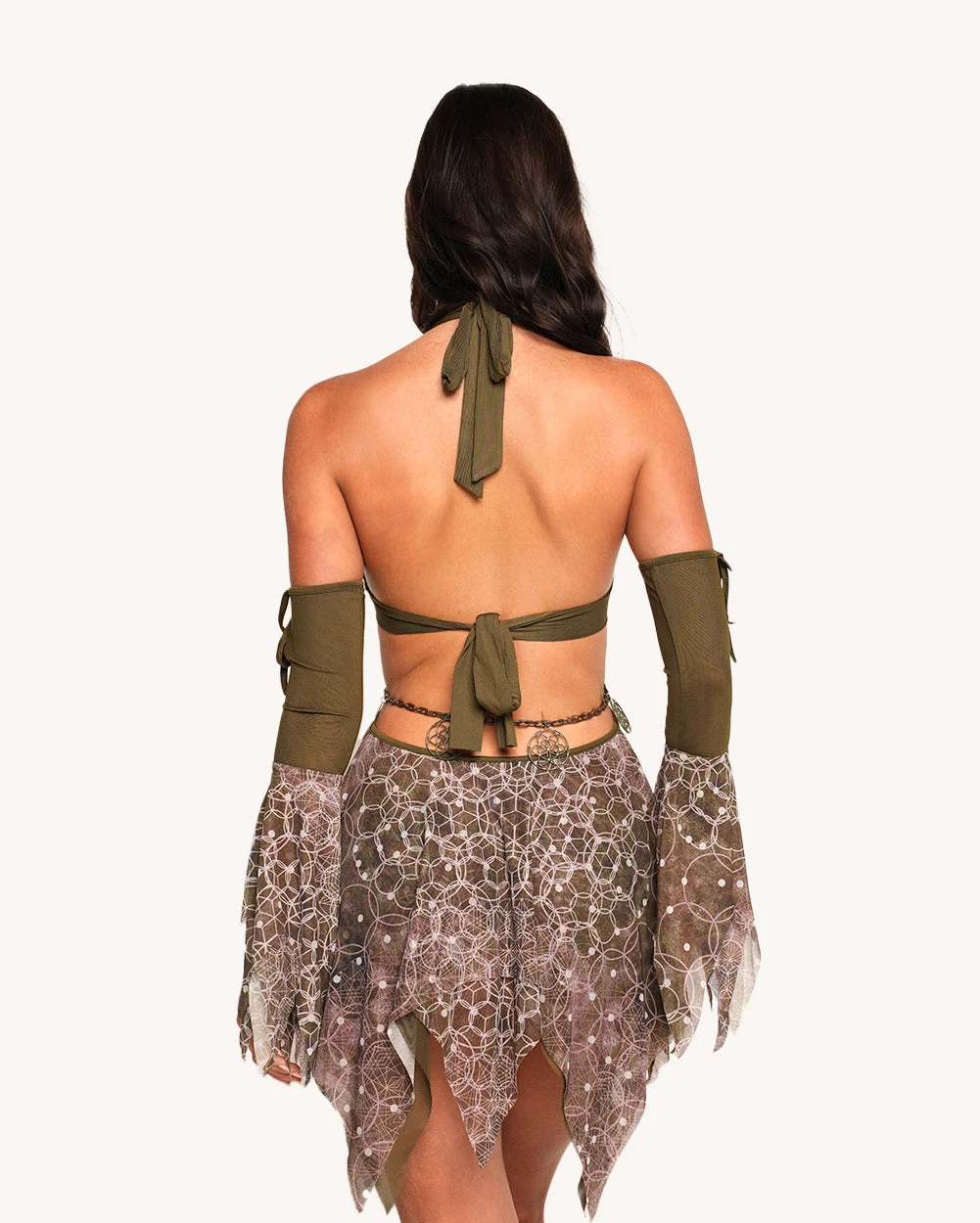 Beneath The Trees Dress With Sleeves 4 Beneath The Trees Dress With Sleeves - Image 2