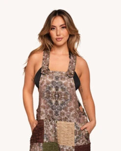 Beneath The Trees Overalls -I Hear Raves Beneath the Trees Overalls Wmn Detail