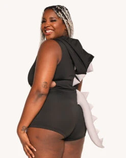 Born To Be Wild Dino Romper Costume -I Hear Raves Born to Be Wild Dino Romper C1 Back2