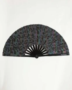 Brightest Flame Rainbow Reflective Hand Fan -I Hear Raves Brightest Flame Rainbow Reflective Hand Fan Front bfe4a09e 9cc2 42c6 a292 f9325333f4f4