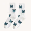 Butterfly Realm Socks -I Hear Raves ButterflyRealmSocks