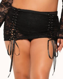 Catch Me In The VIP Skirt -I Hear Raves Catch Me In the VIP Skirt Front C1 Front