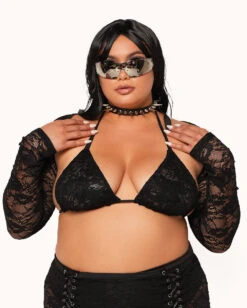 Catch Me In The VIP Ultra Crop Top -I Hear Raves Catch Me In the VIP Ultra Crop Top Full C1 Front