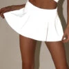 Charge Of Light Reflective Skater Skirt -I Hear Raves Charge of Light Reflective Skater Skirt Silver Reflective