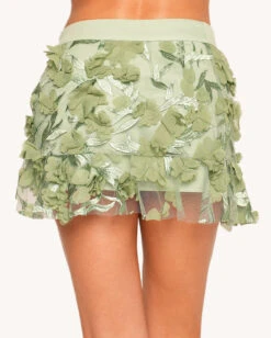 Curious Traveler Skirt -I Hear Raves Curious Traveler Skirt Back