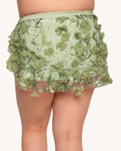 Curious Traveler Skirt -I Hear Raves Curious Traveler Skirt C1 Back