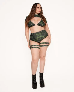 Cyber Matrix Ultra Cropped Top -I Hear Raves Cyber Matrix Ultra Cropped Top C1 Full 2