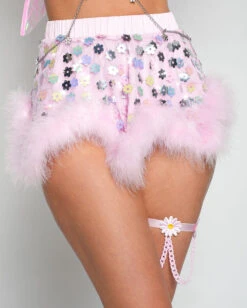 Daisy Disco Marabou Skirt