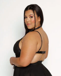 Dark Arts Mesh Top -I Hear Raves Dark Arts Mesh Top Black C1 Back