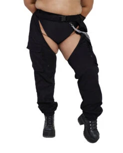 Darkest Hours Chain Chaps -I Hear Raves Darkest Hours Chain Chaps Plus front