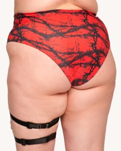 Depths Of The Damned Booty Shorts 12 Depths Of The Damned Booty Shorts -I Hear Raves Depths of the Damned Booty Shorts C1 Back