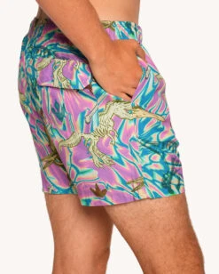 Dino Daze Camp Shorts -I Hear Raves Dino Daze Camp Shorts Side