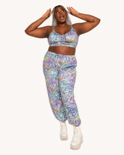 Dino Daze Harem Pants -I Hear Raves Dino Daze Ruched Top Plus Full 3a6e0dd8 dcca 4f92 9c69 04ab1e384a0c