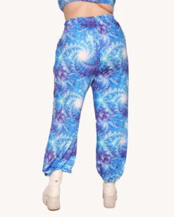 Distorted Dream Harem Pants -I Hear Raves Distorted Dream Harem Pants C1 Front
