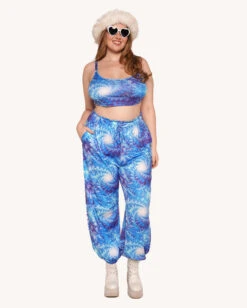 Distorted Dream Harem Pants -I Hear Raves Distorted Dream Harem Pants C1 Full