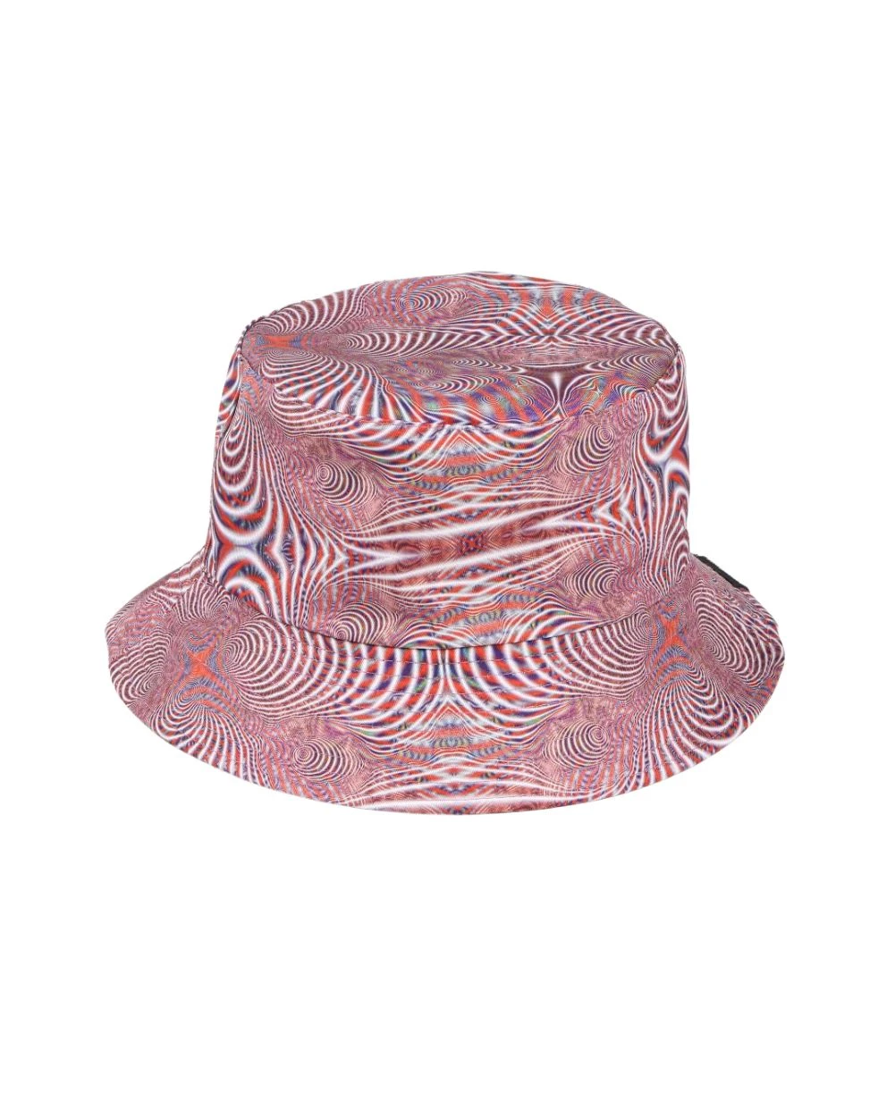 Distortion Reversible Bucket Hat With Stash Pocket 3 Distortion Reversible Bucket Hat With Stash Pocket