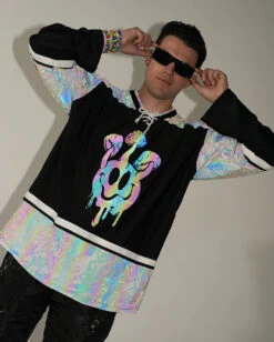 Electric Tripp Rainbow Reflective Hockey Jersey