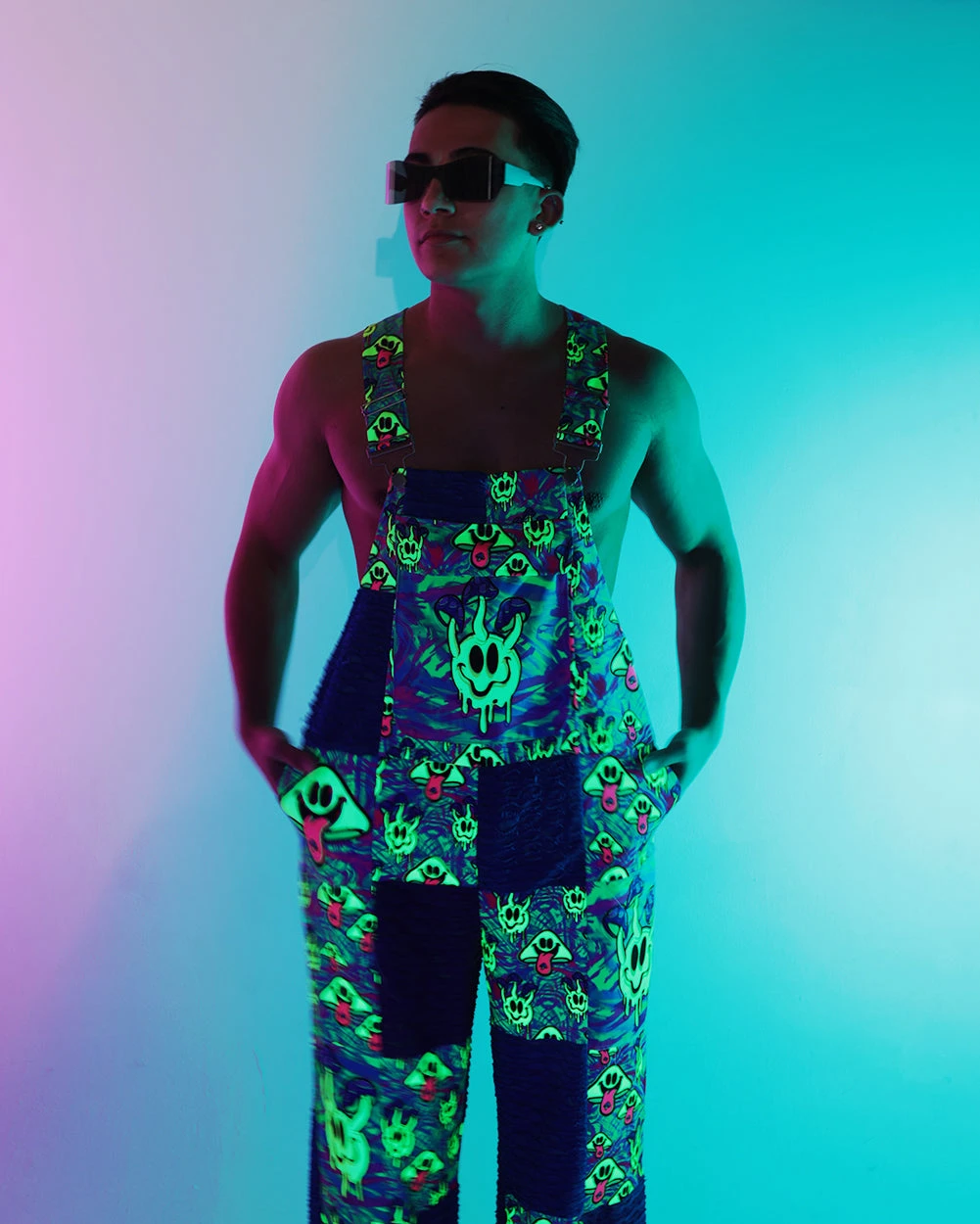 Electric Tripp Unisex Overalls 11 Electric Tripp Unisex Overalls - Image 9