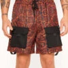 Electro Techno Cargo Shorts