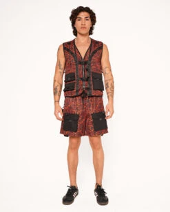 Electro Techno Cargo Shorts -I Hear Raves Electro Techno Cargo Shorts Full