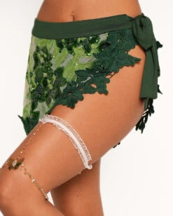 Fairytale Forest Side Tie Mini Skirt 8 Fairytale Forest Side Tie Mini Skirt -I Hear Raves Fairytale Forest Side Tie Mini Skirt Side