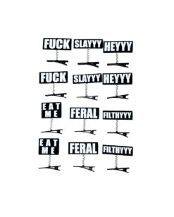 Feral Text Sprouts 12-pc Set