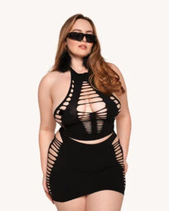 Feral Gf Skirt Set 11 Feral Gf Skirt Set -I Hear Raves Feral Gf Skirt Set C1 Front