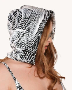 Flashbang Matrix Reflective Hood 10 Flashbang Matrix Reflective Hood -I Hear Raves Flashbang Matrix Reflective Hood C1 Side