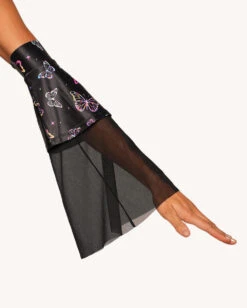 Flutter Fantasy Bodysuit With Sleeves -I Hear Raves Flutter Fantasy Bodysuit with Sleeves Sleeves